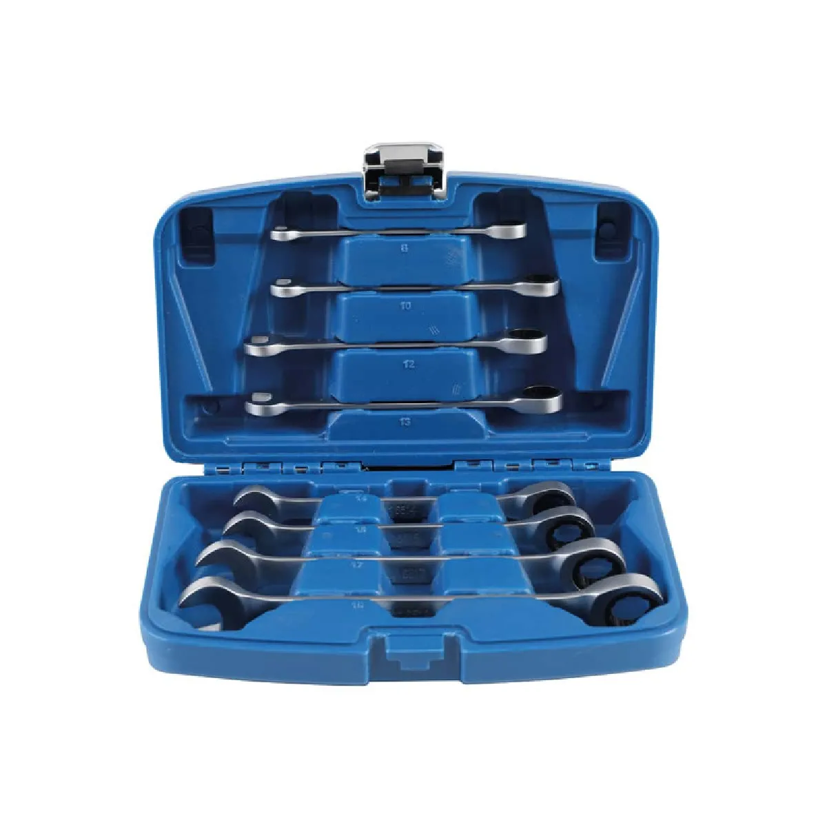 Bgs Technic Jeu De Clés Mixtes À Cliquet - 8 - 19 Mm - 8 Pcs - 6540 - Image 3