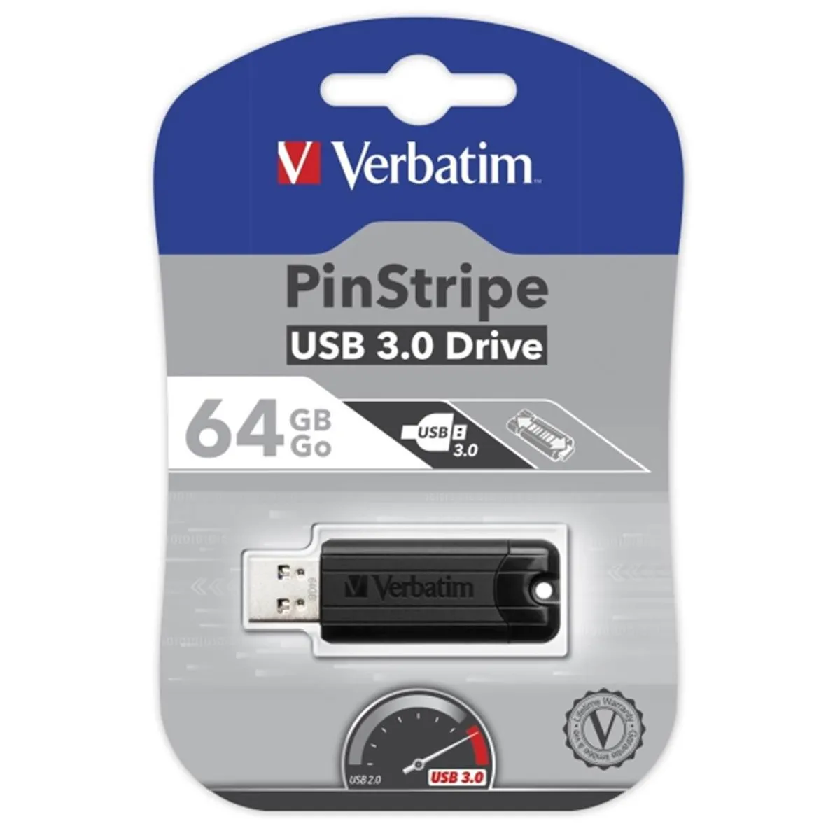 Verbatim Pinstripe - 64 Go
