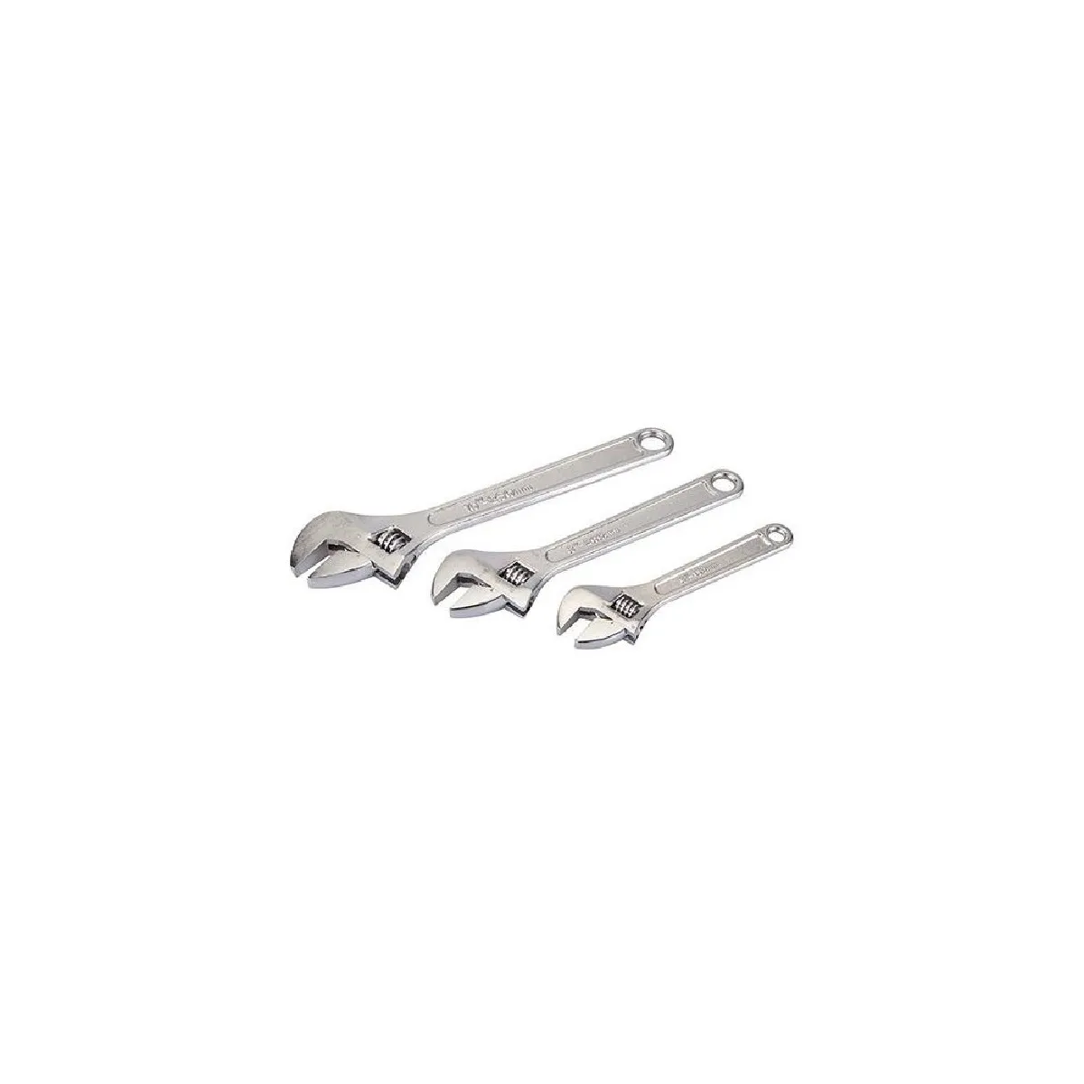 Silverline Clés à molette - Lot de 3