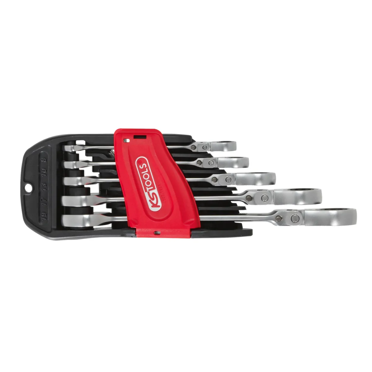 Ks Tools Jeu De Clés Mixtes À Cliquet - 5 Pièces