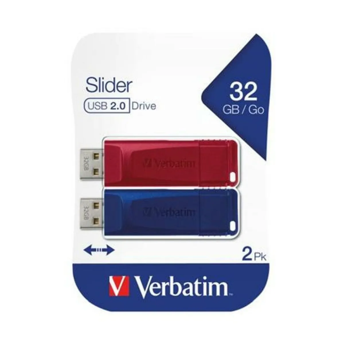Verbatim Slider Multicouleur