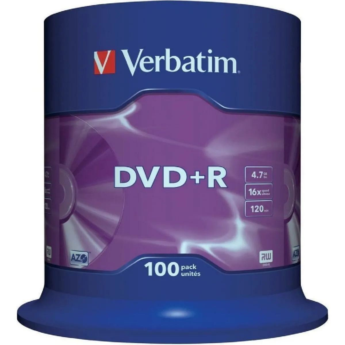 Verbatim DVD R 100 Unités