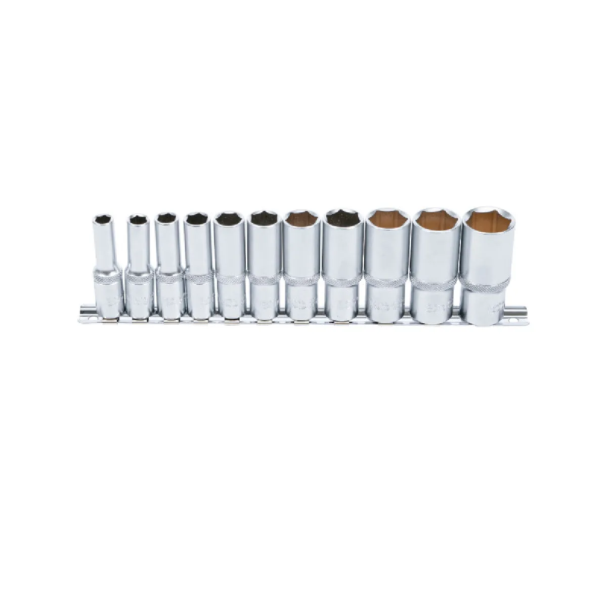 Non Communiqué Jeu De Douilles Douze Pans Bgs Technic - 10 Mm - 11 Pcs - 9112 - Image 3