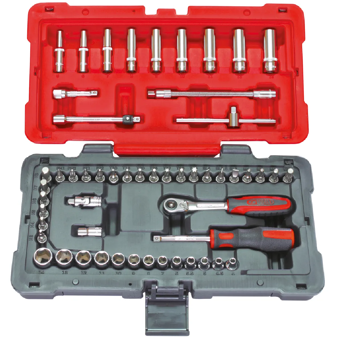 Ks Tools Ultimate Jeu De Clés À Douille 1/4 922.0654 - Image 2