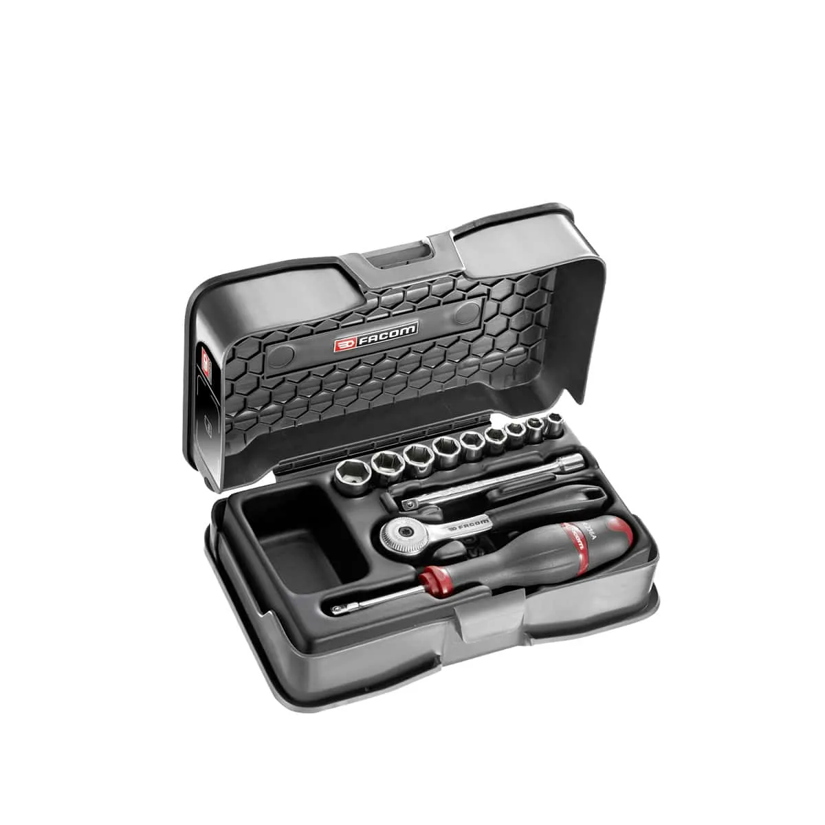Coffret de douilles FACOM 14 6 pans 12 pcs R.151 1P6 - vue 3