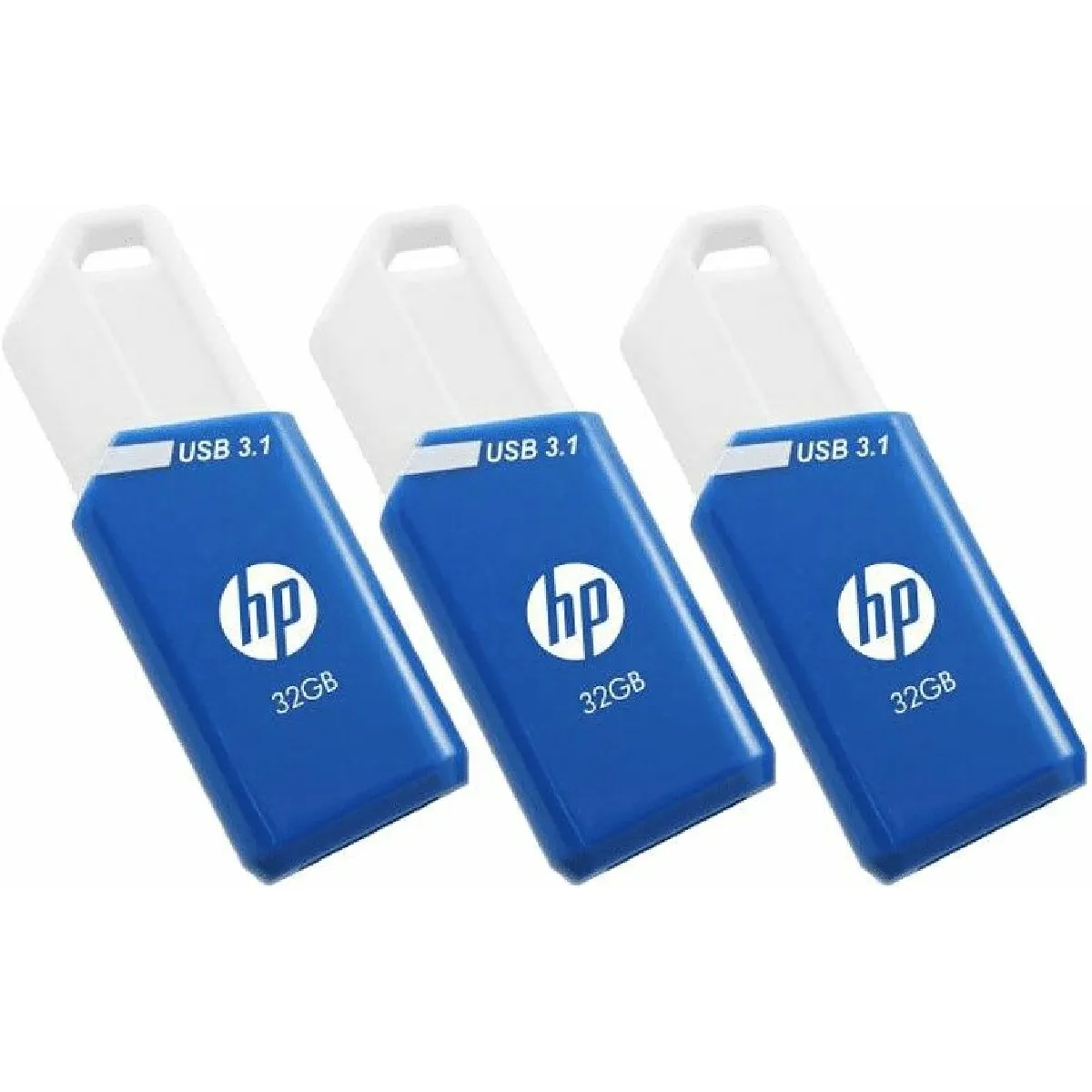 HP 32 GB - Bleu/Blanc