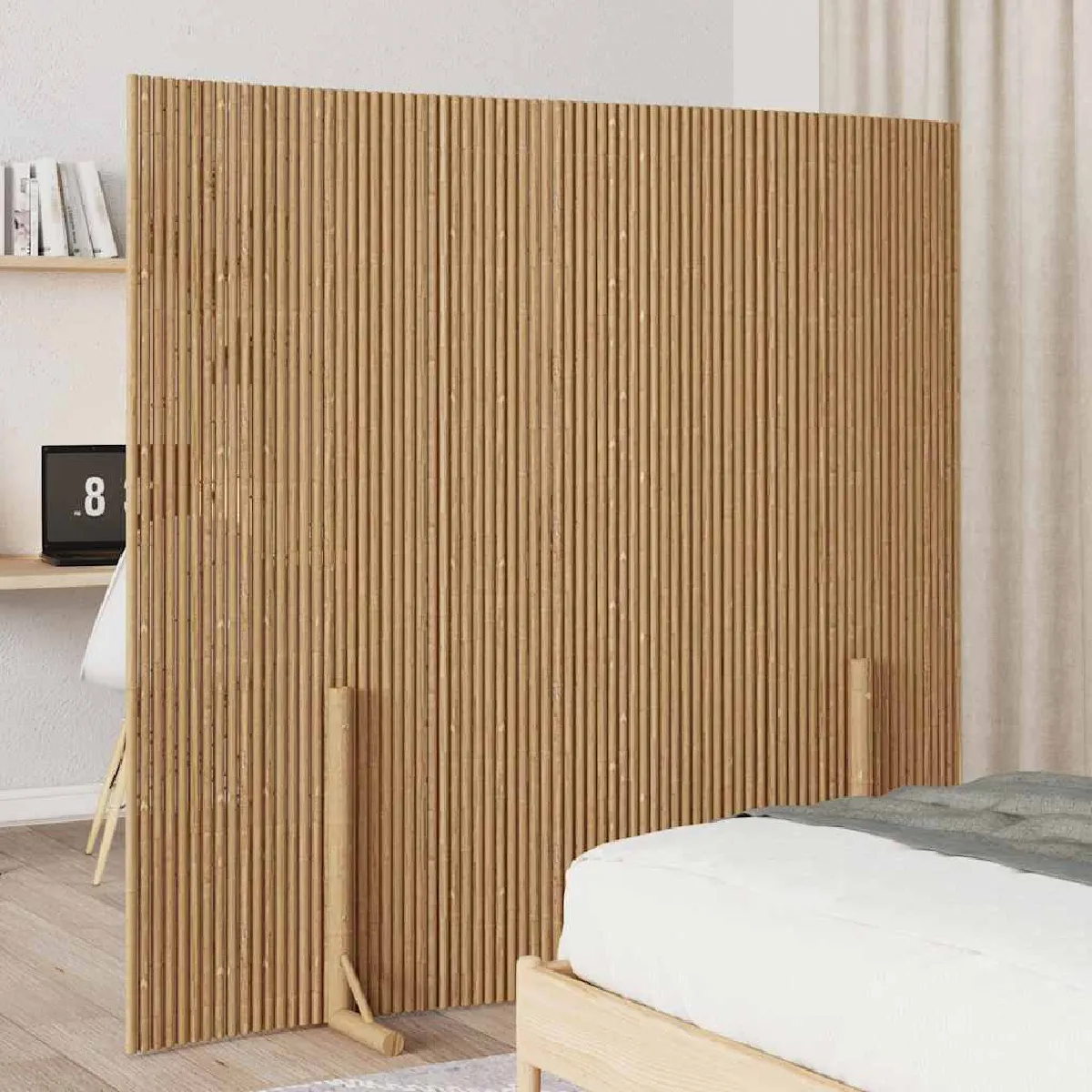 vidaXL Clôture Bambou 180x170 cm