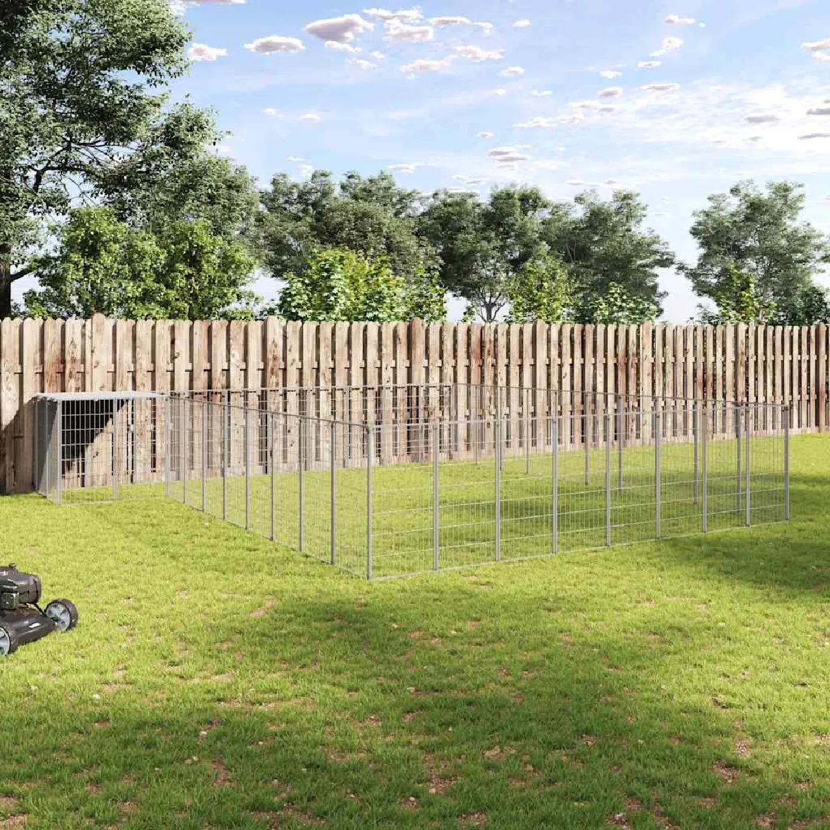 vidaXL Chenil 25.41 m²