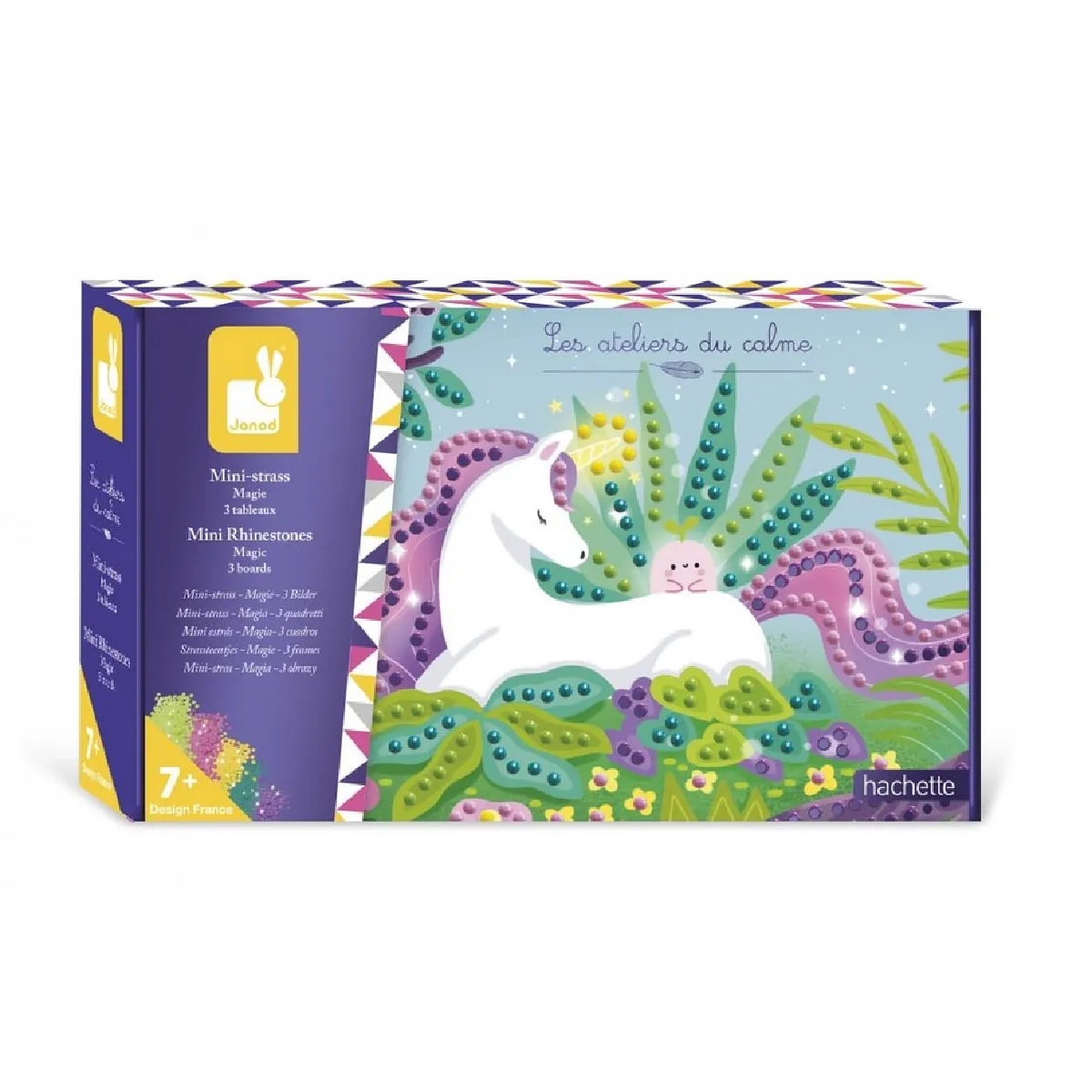 Janod Multicolore Jeu Créatif Minis-Strass Magie - Image 2