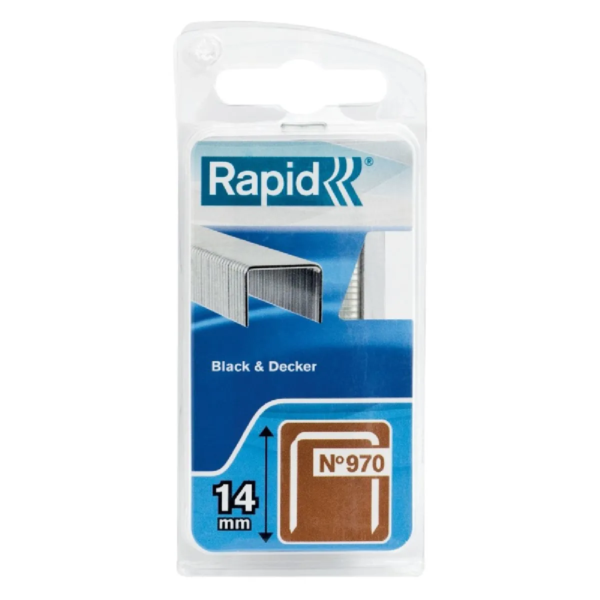 Rapid Agrafes Galvanisées - N°970/14