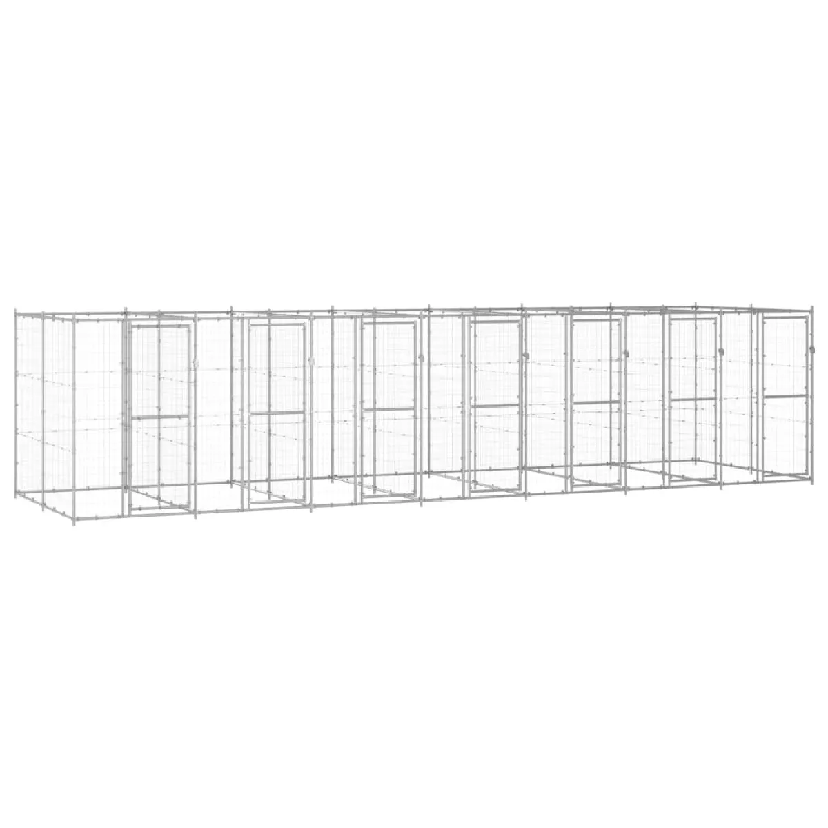 VidaXL Chenil extérieur 16,94 m² VidaXL Chenil extérieur 16,94 m²