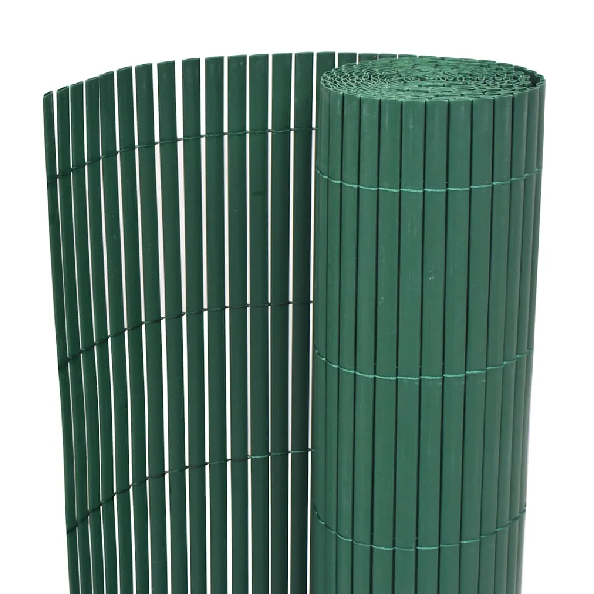 vidaXL Clôture jardin Double face PVC - vue 3