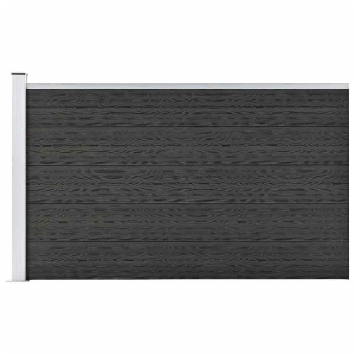 Vidaxl Clôture de jardin WPC 175x105 cm - vue 3
