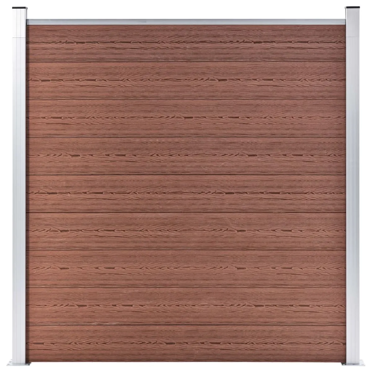 Vidaxl Clôture de jardin WPC 180x186 cm