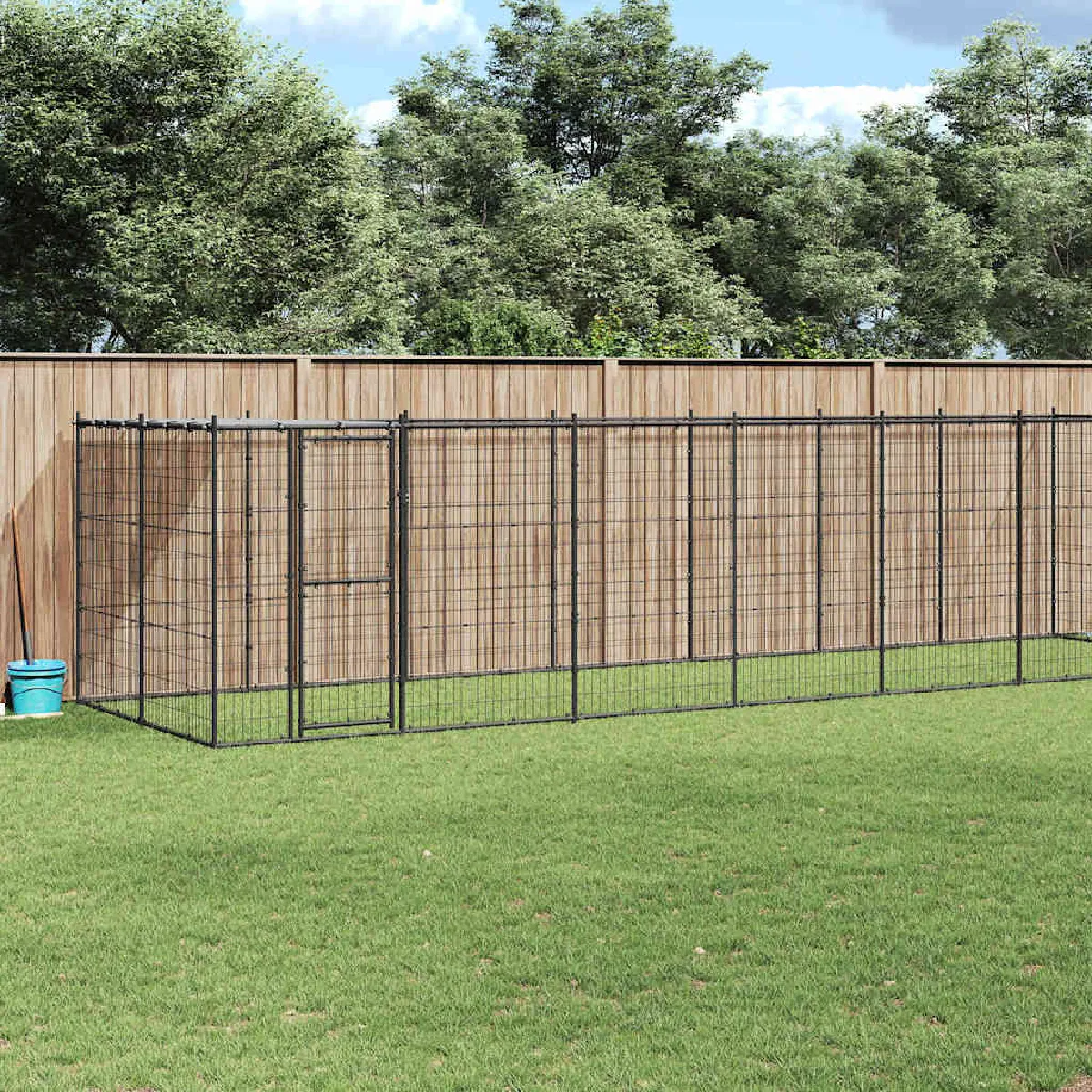 VidaXL Chenil avec toit 16 94 m² - vue 2
