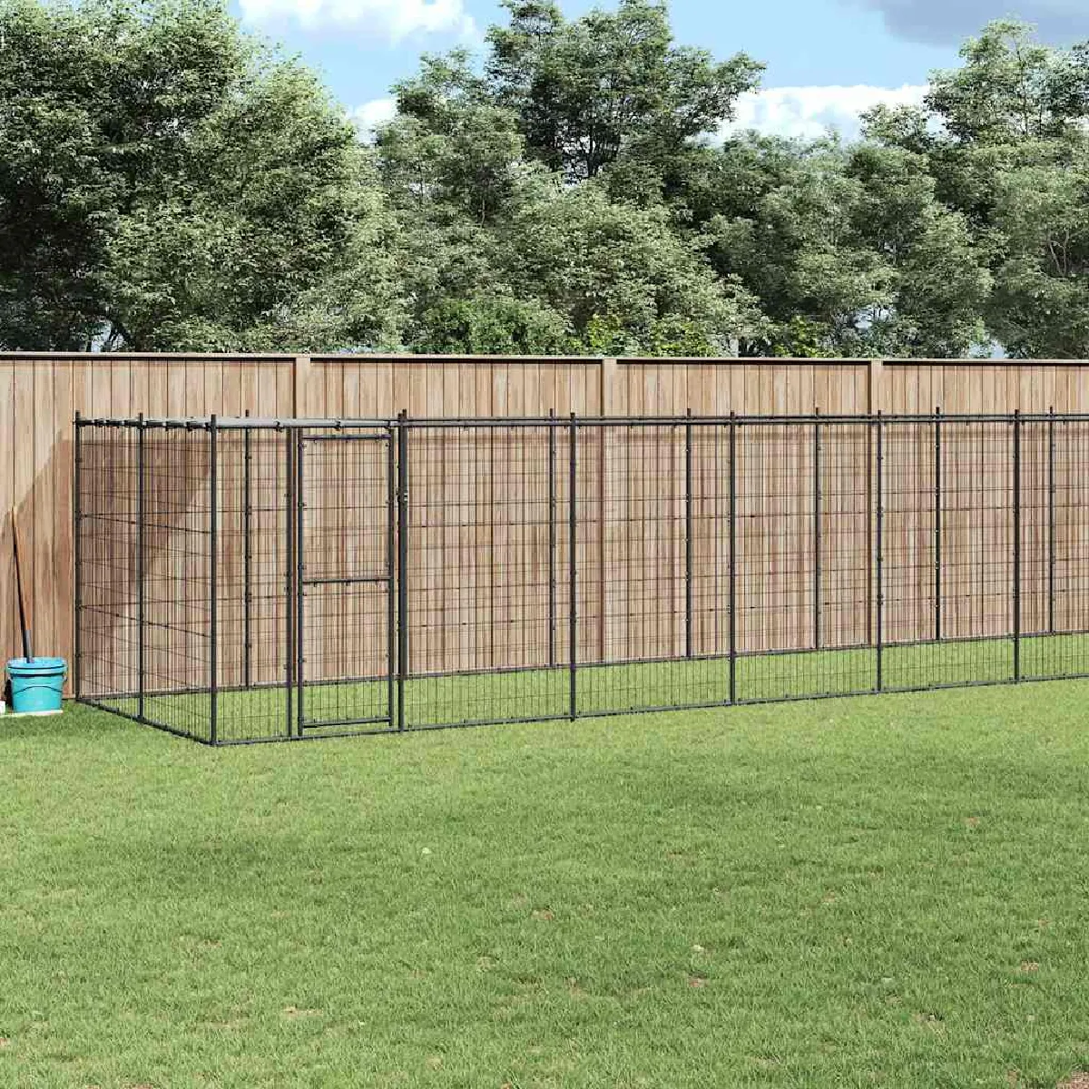 vidaXL Chenil avec Toit 26 62 m² - vue 2