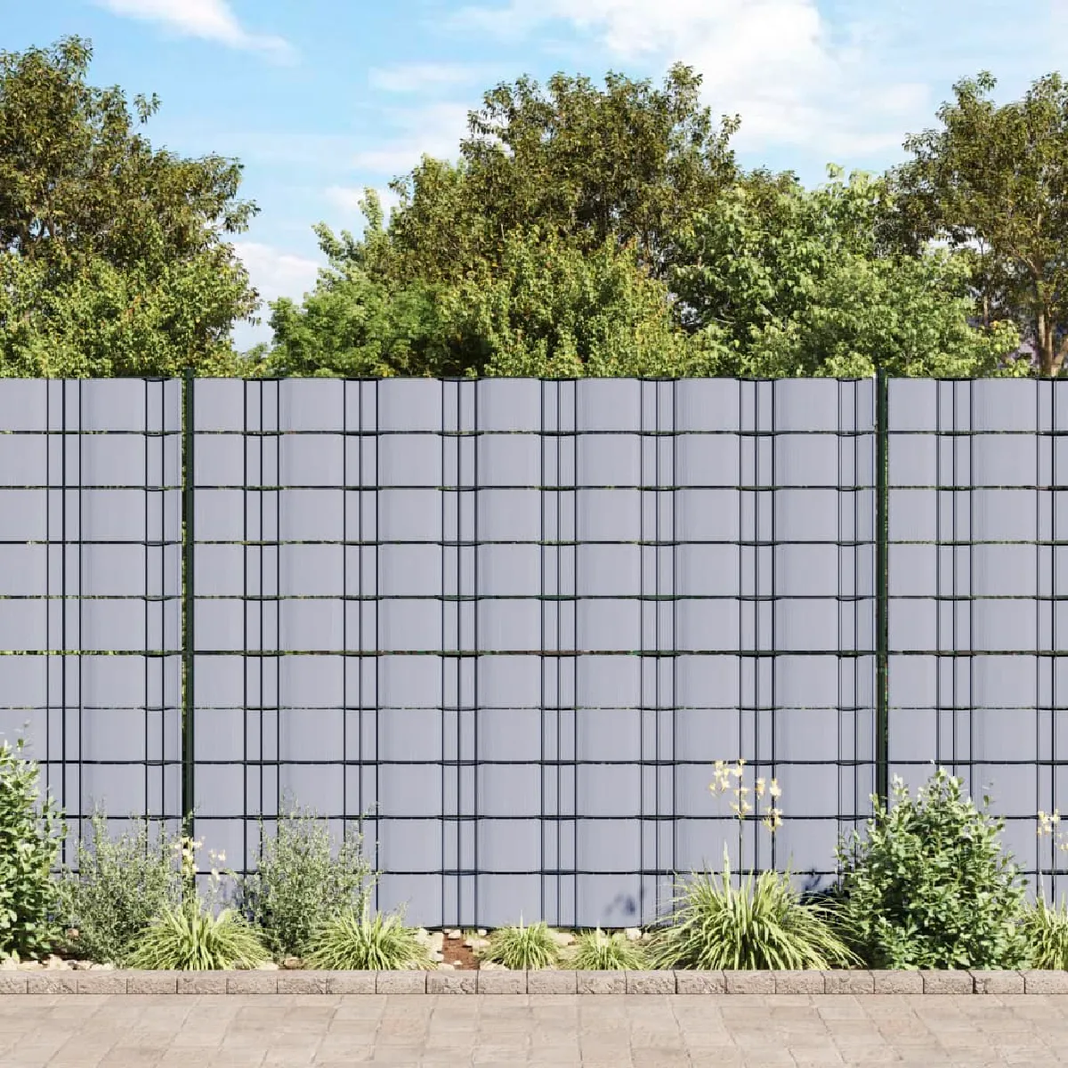 vidaXL Écran d'intimité de jardin PVC 70 x 0 19 - vue 3