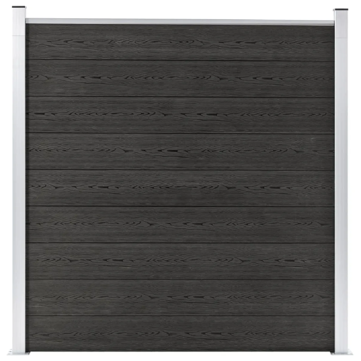 Vidaxl Clôture de jardin WPC 180x186 cm - vue 2