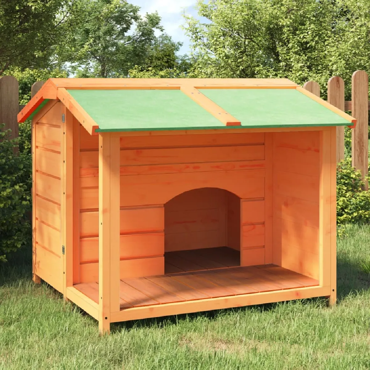 vidaXL Chenil bois de pin 96x87x80,5 cm