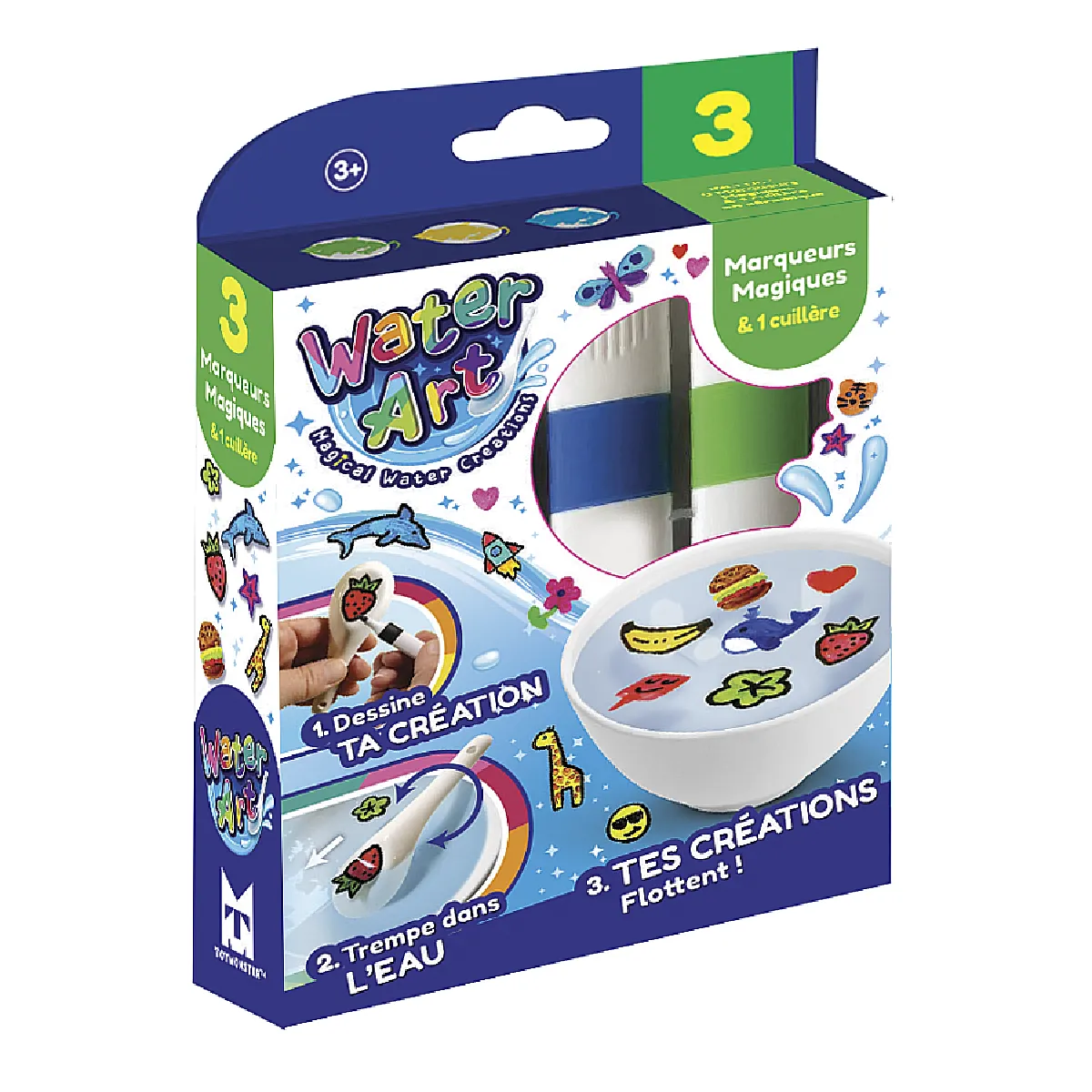 Silverlit Water Art coffret dessin - 3 feutres
