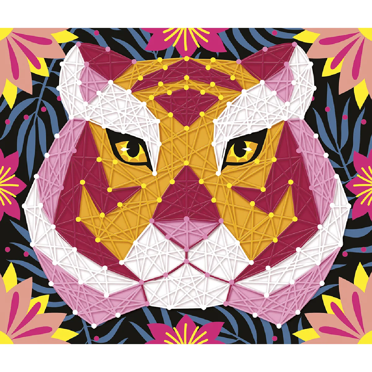 Juratoys-Janod Coffret Tableaux Fils Tendus Jungle