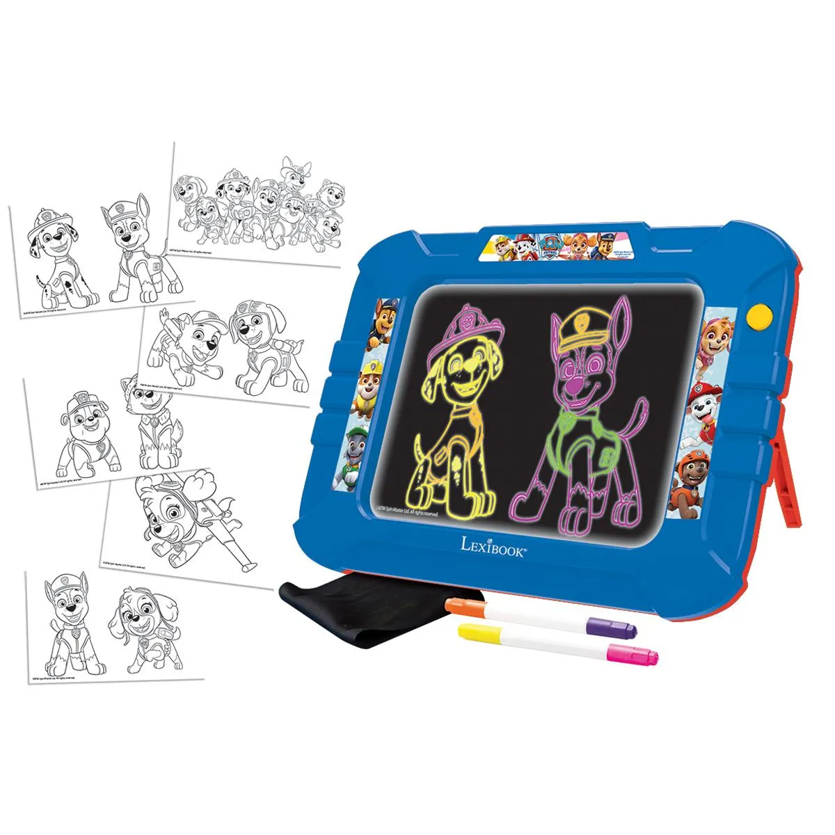 à dessiner lumineuse néon Pat Patrouille - vue 2