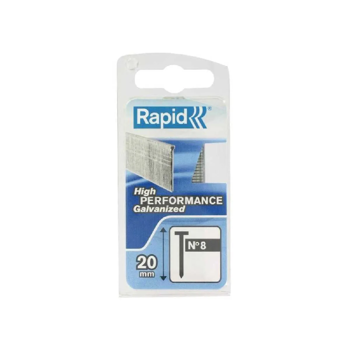 Rapid - Pointe N°8 - Clous de finition - 20 mm - Lot de 750 - Image 4