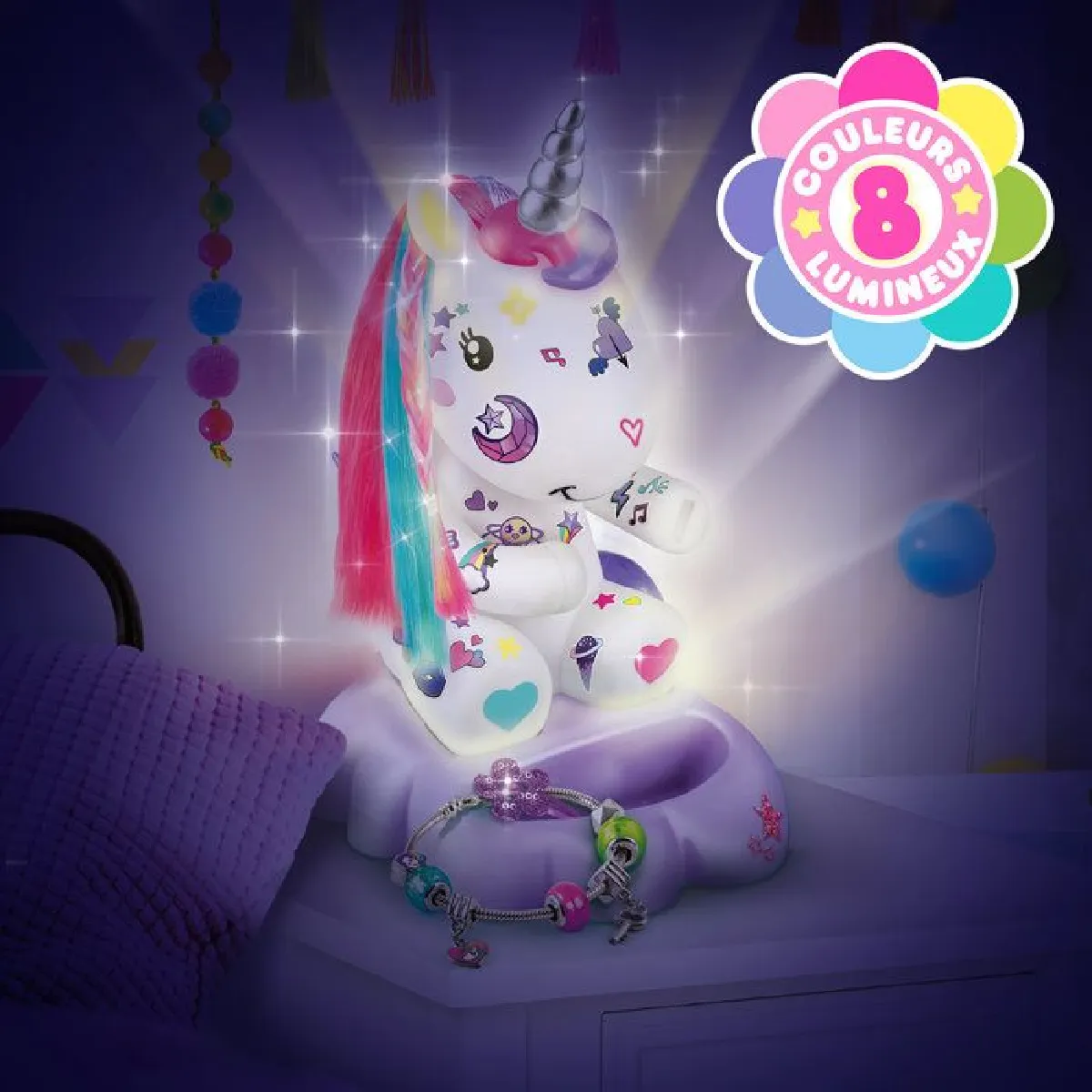 Canal toys lampe licorne à décorer Canal toys lampe licorne à décorer