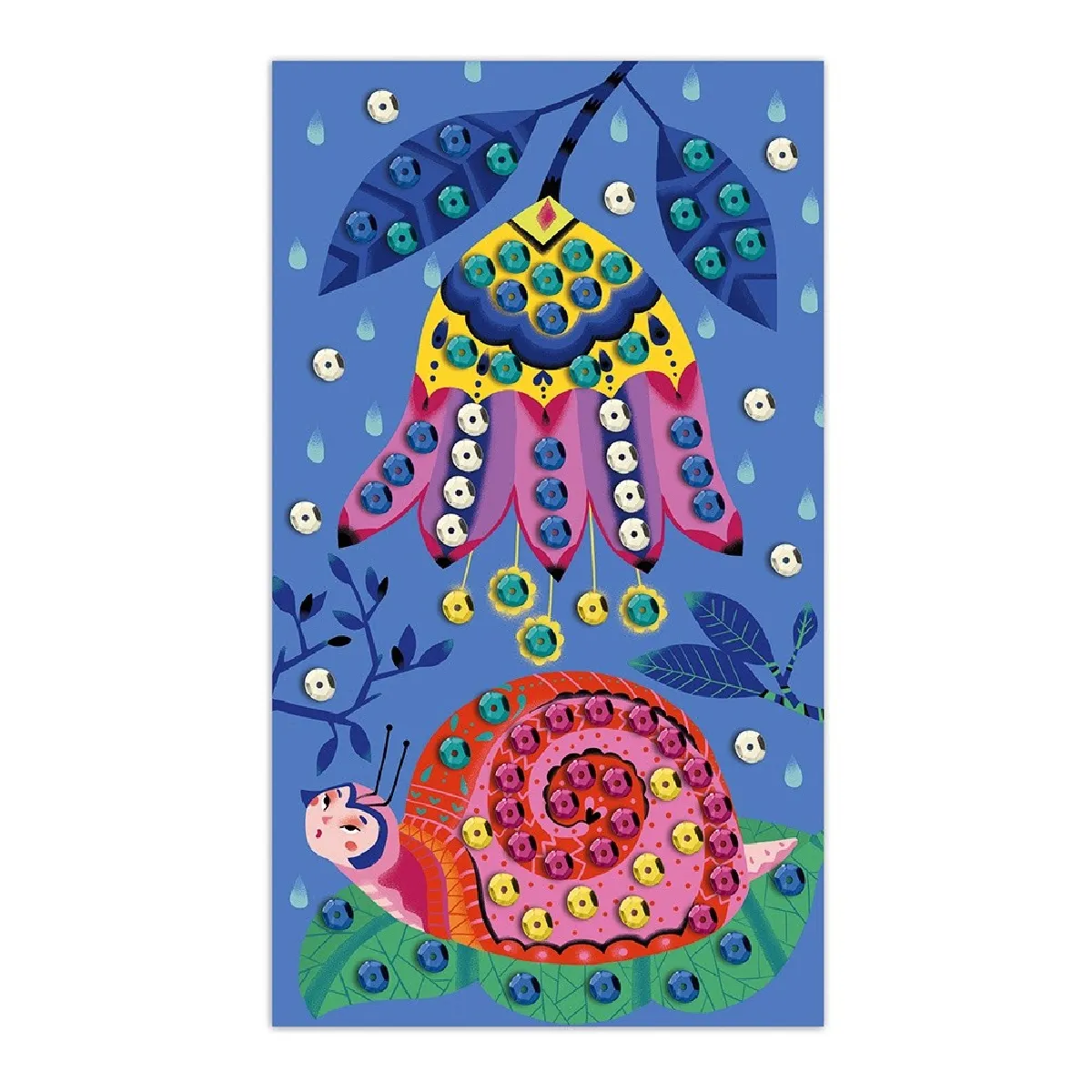 Juratoys-Janod Coffret Sequins Jardin Merveilleux
