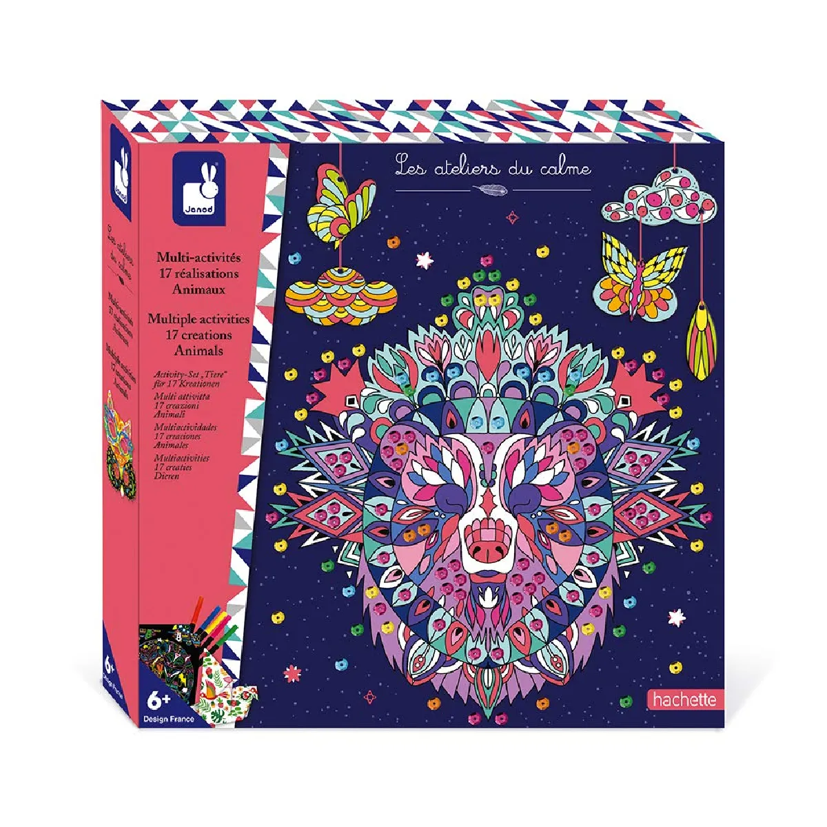 Juratoys-Janod Coffret Multi Activités Cuisine - Multicolore