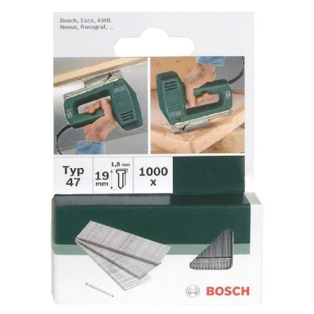 Bosch Clous d'agrafage 47 . 23x1 8 mm