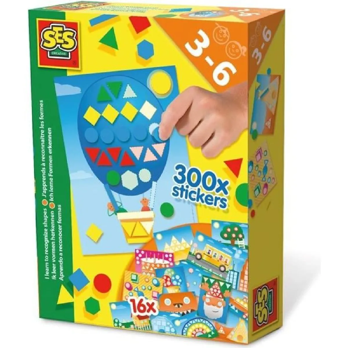 Ses Creative Coffret J'apprends Les Formes