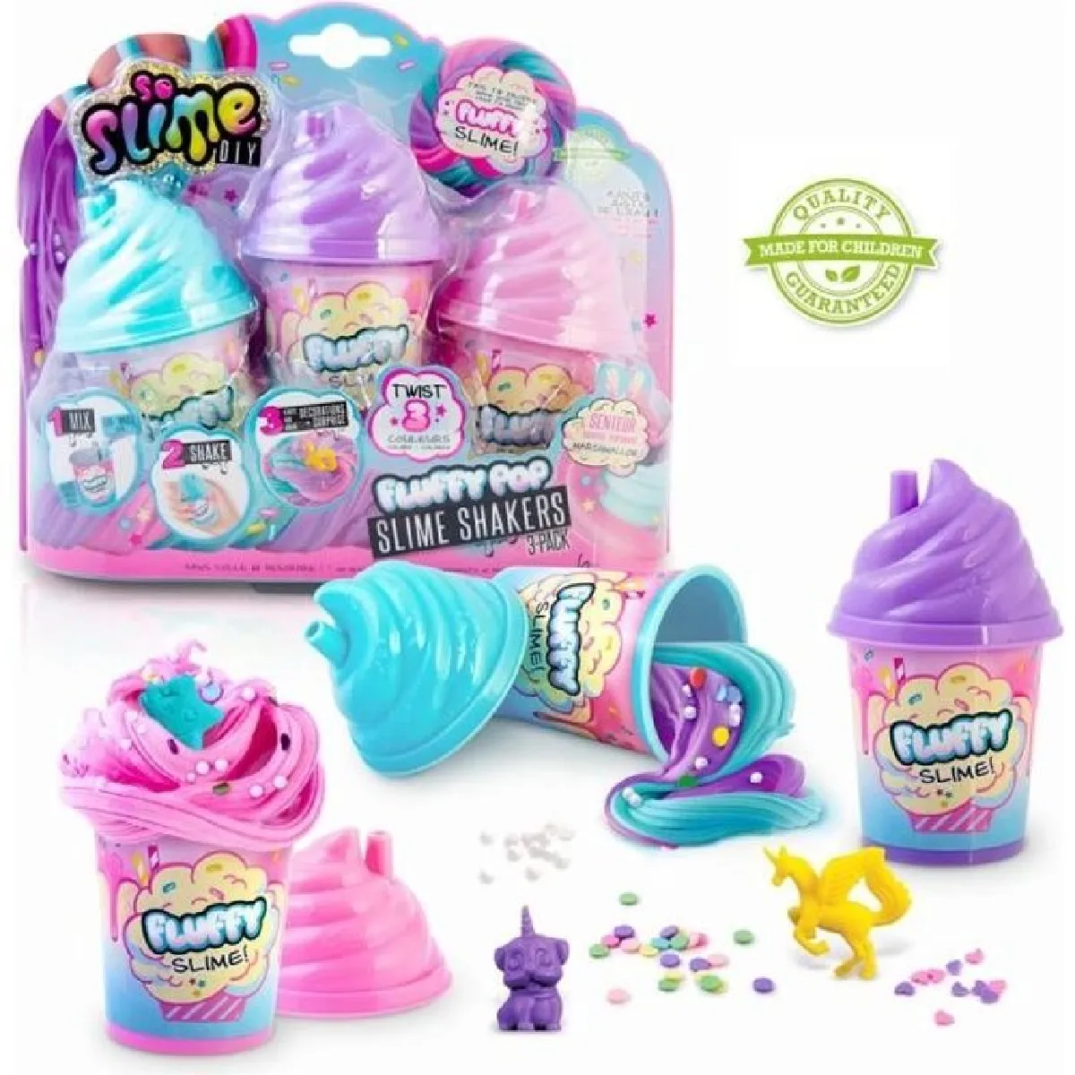 Canal Toys So Diy - So Slime - Slime Fluffy Shaker X3 - Ssc 101 - Image 4