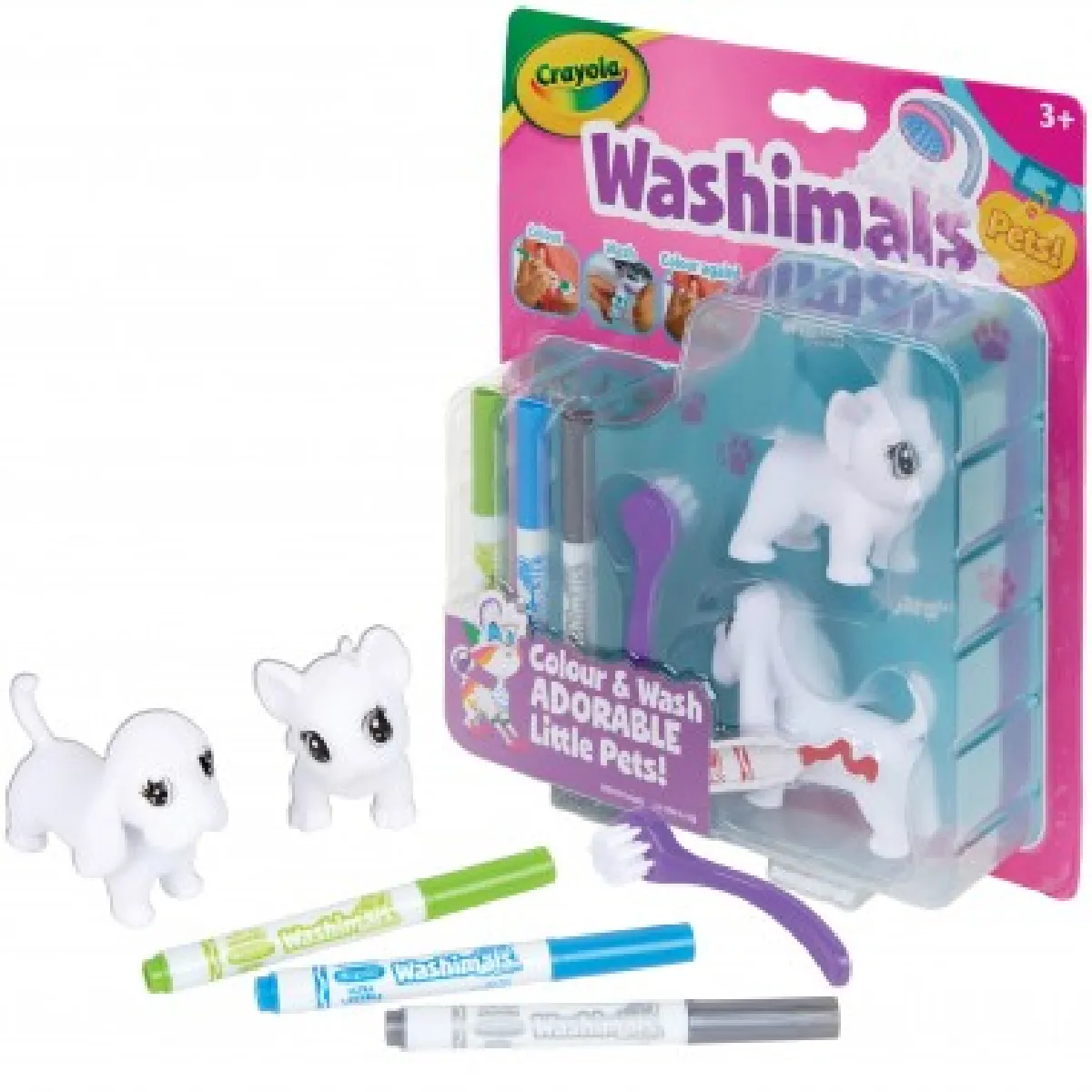 Crayola Jeu Créatif Washimals Recharges Chien - Image 3