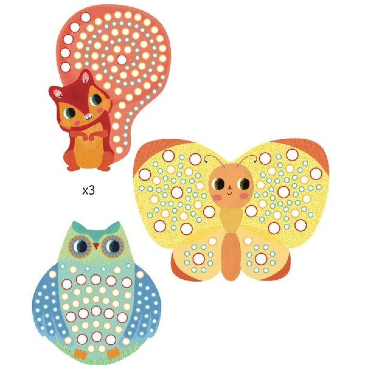 Djeco Coffret Mosaïques Millefiori - 300 Pièces
