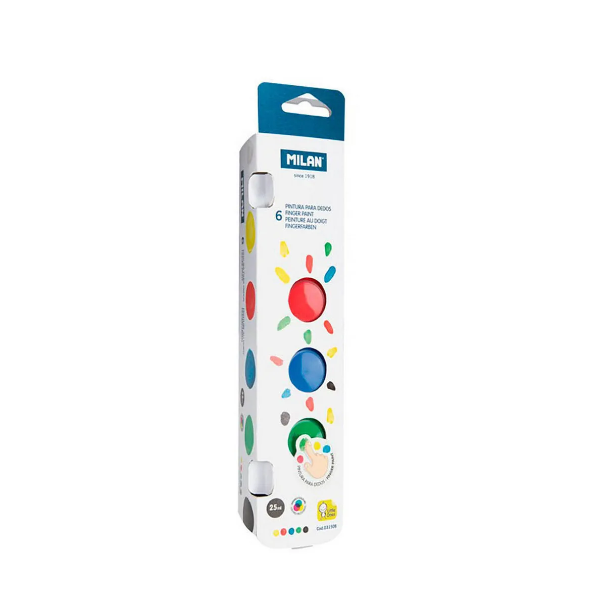Milan Coffret peinture enfant - 6 pièces