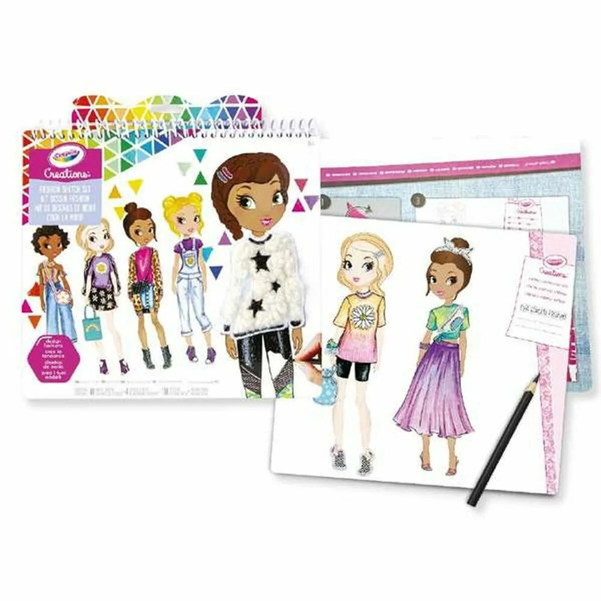 Crayola Coffret I Love Fashion Autocollants