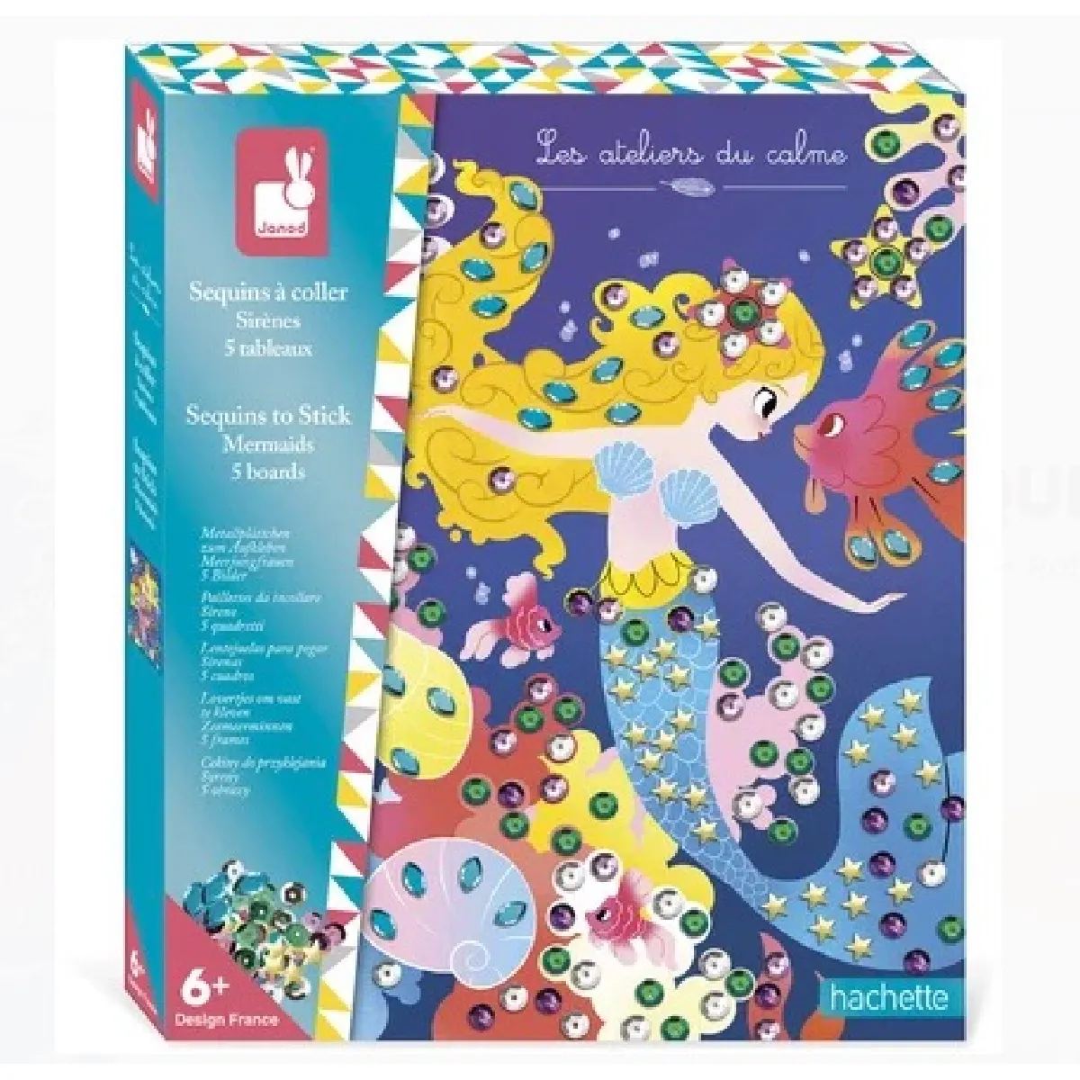 Juratoys-Janod Coffret Sequins Sirènes