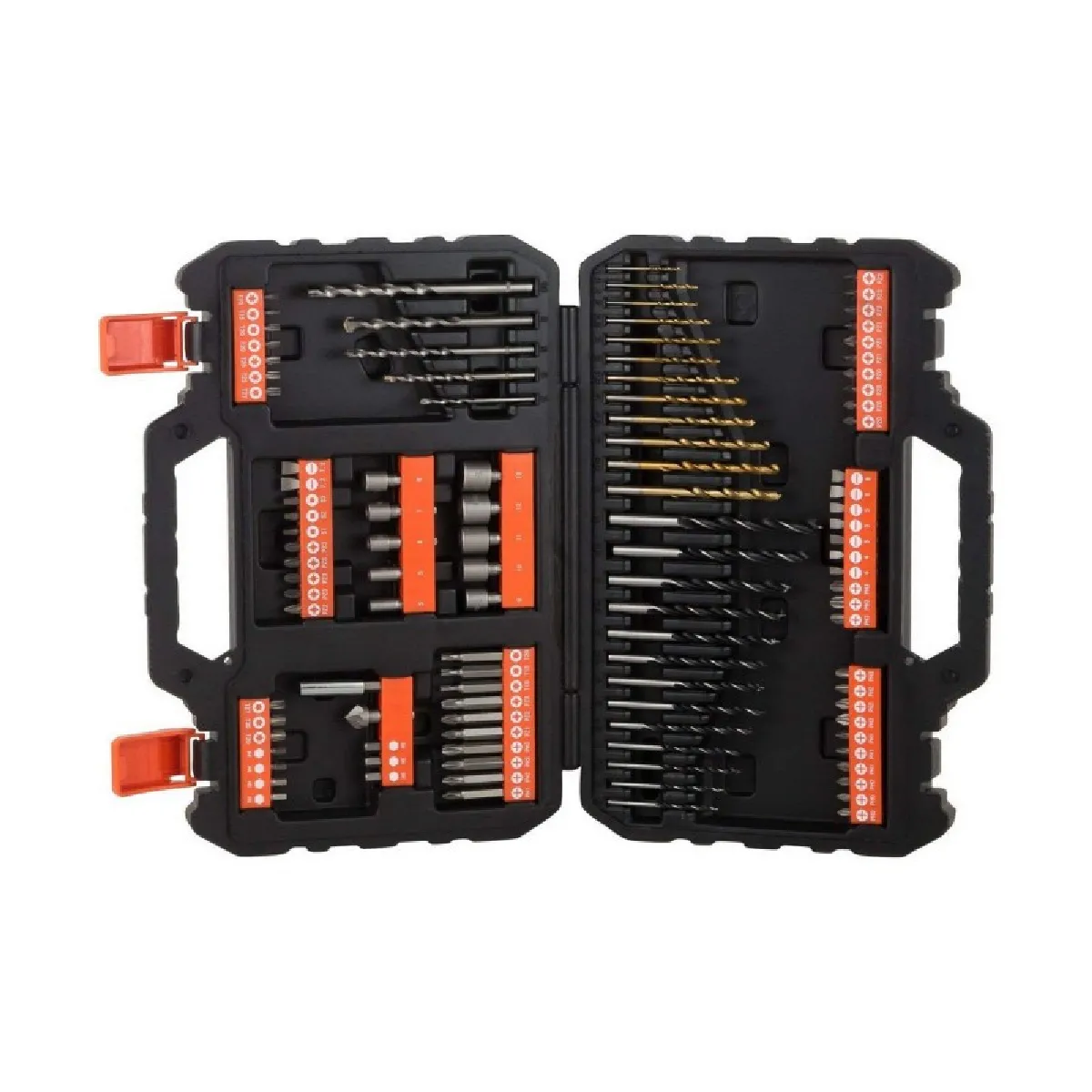 Ensemble de forets & Decker a7200 x - vue 2