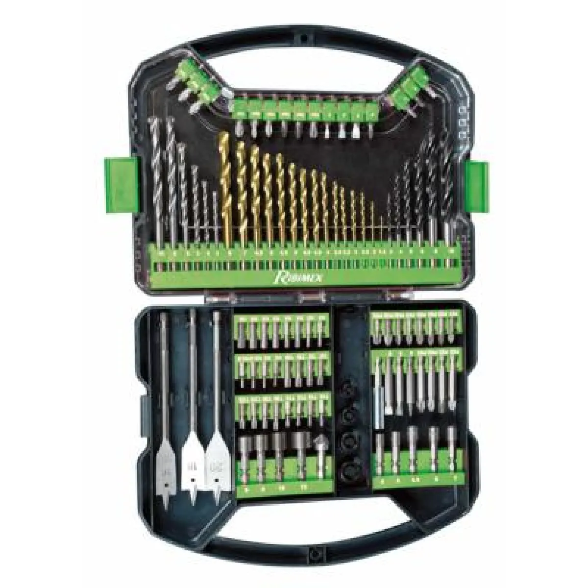 RIBIMEX  Coffret vissage per&ccedil;age - 101 pi&egrave;ces