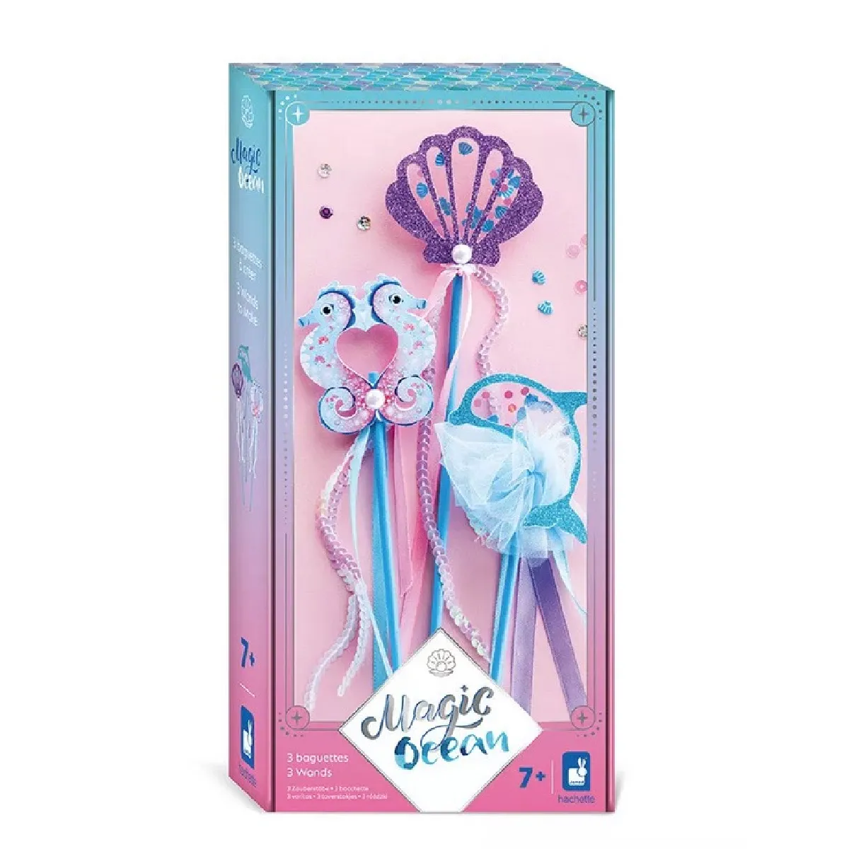 Juratoys-Janod Coffret Magic Ocean Baguettes À Créer - 3 Pièces