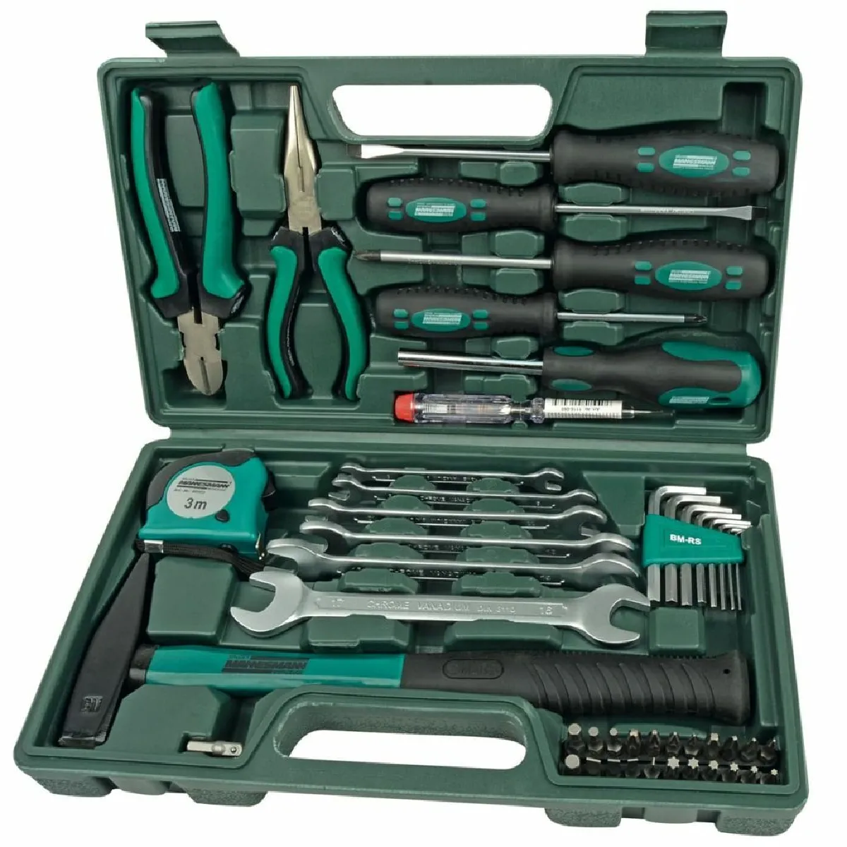Bruder Mannesmann Brüder Mannesmann Ensemble D'outils 47 Pcs 29032