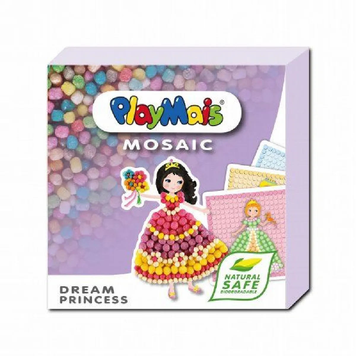 Playmais - Kit de Loisirs Créatifs Mosaïque Princesse - 5 ans - Image 3