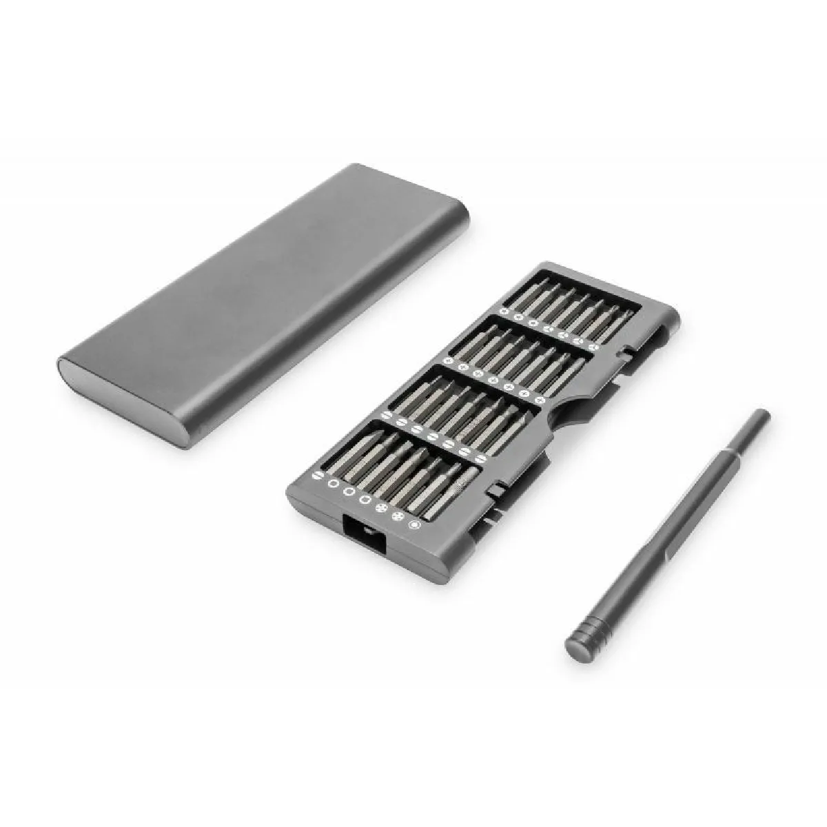 Digitus Coffret Tournevis 57 Pièces - Graphite