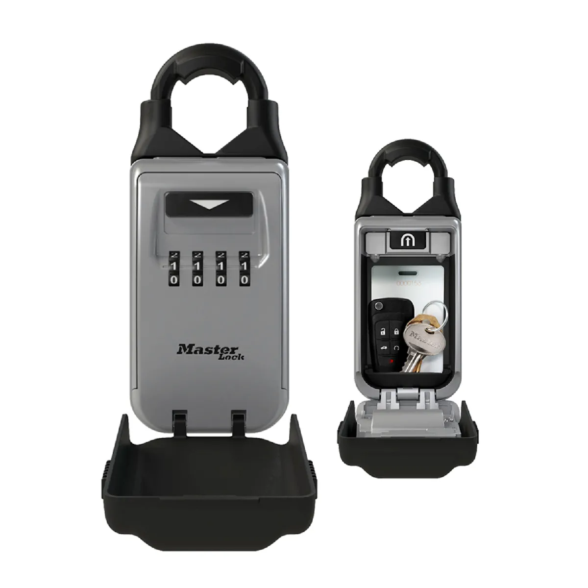 Coffre-fort Master Lock 5420EURD Gris Serrure à Combinaison Portable - Image 5