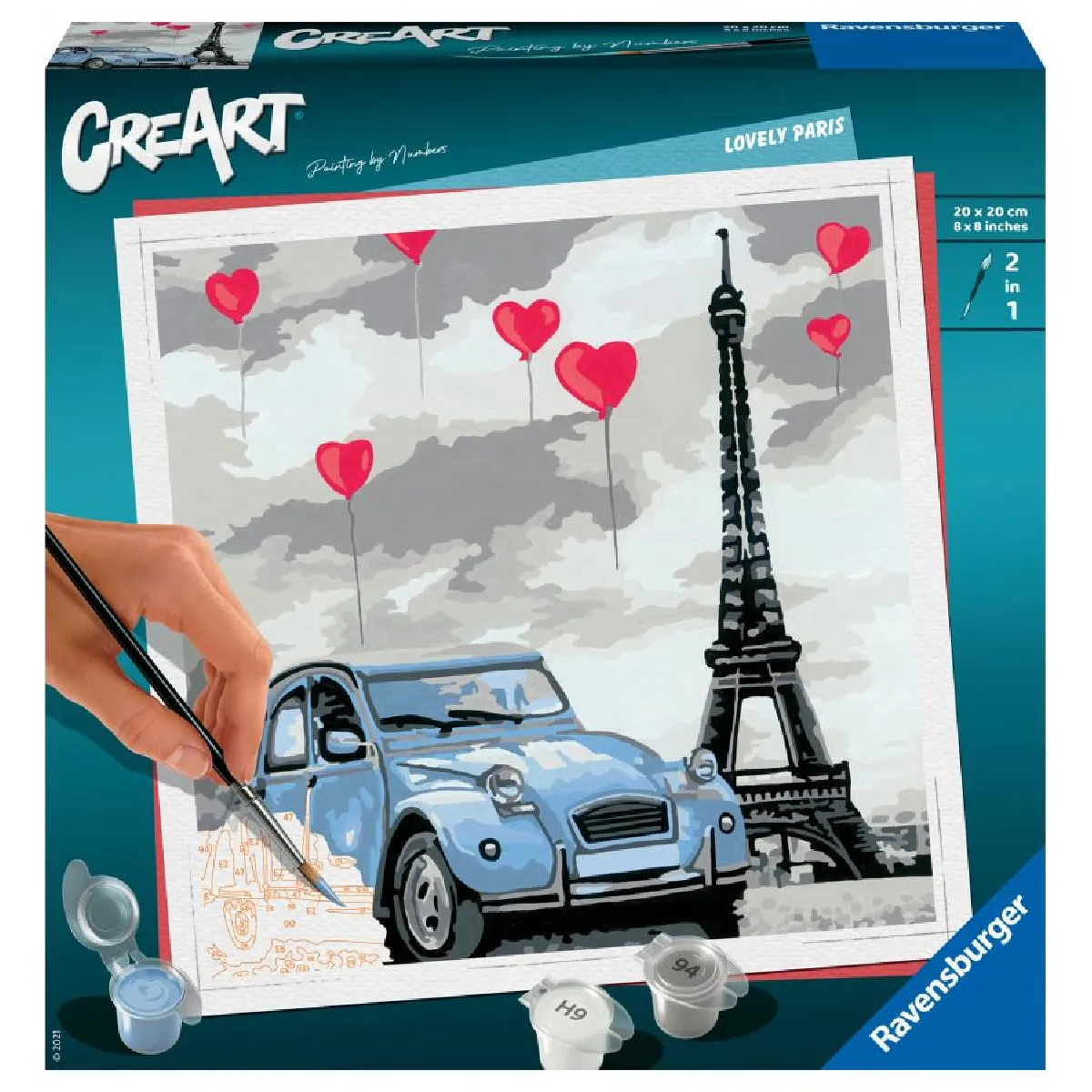 RAVENSBURGER Creart Carré Paris
