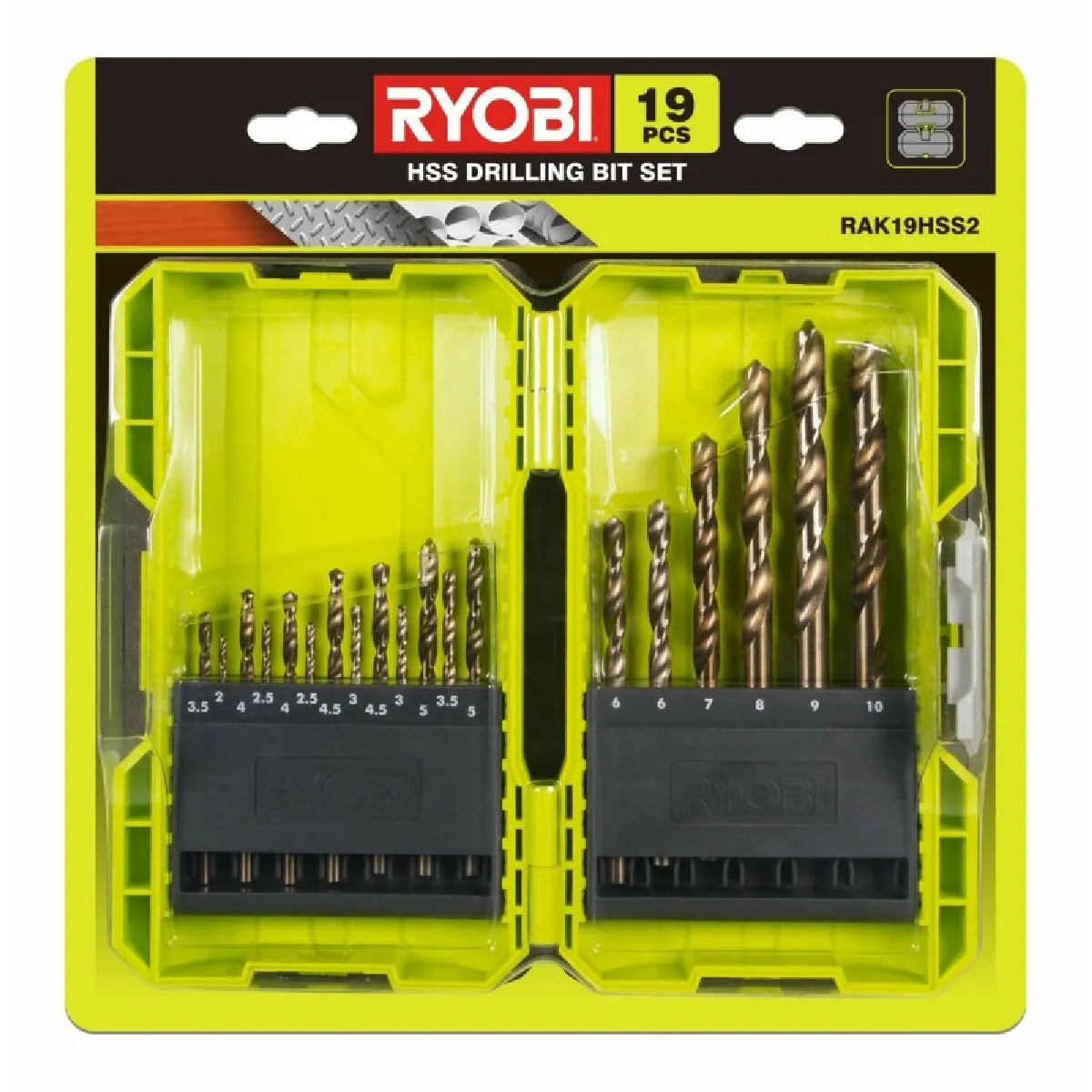 Ryobi Ensemble de forets 5132004390