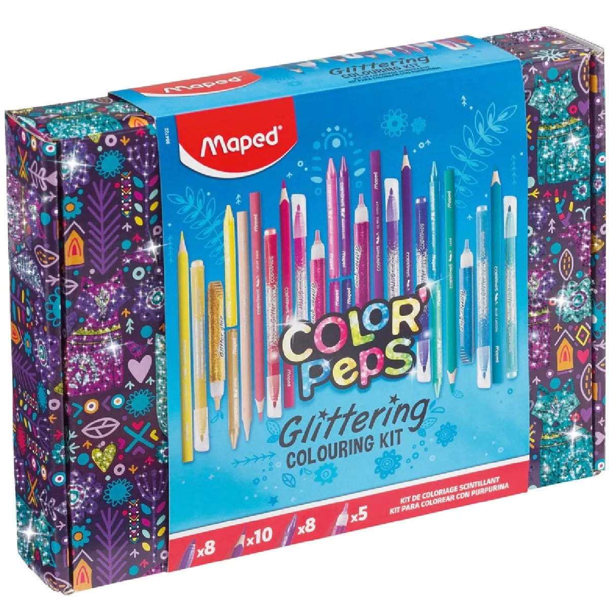Maped Kit Couleurs Scintillantes