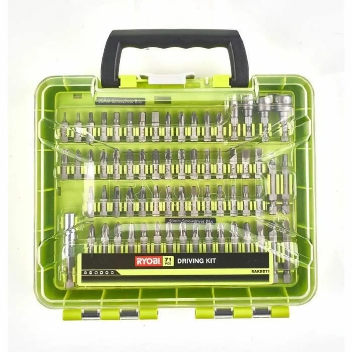 Ryobi Ensemble de forets 71 Pièces