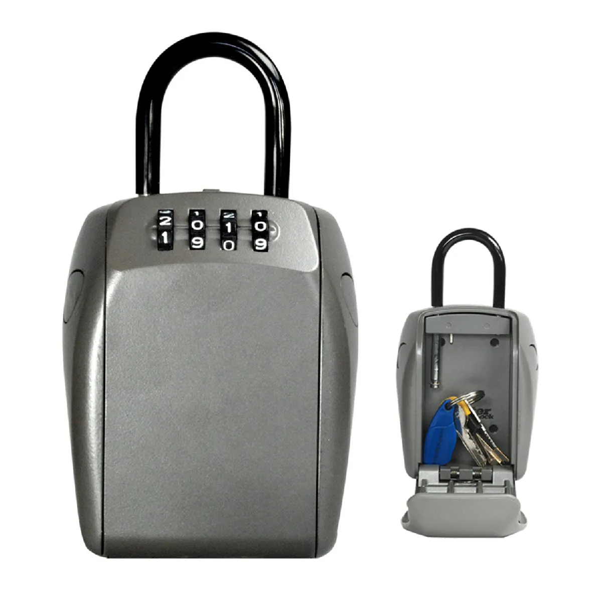 Master lock boîte à clés sécurisée - Gris Master lock boîte à clés sécurisée - Gris